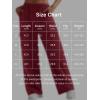 imageYEOREO Sweatpants Womens Cargo Pants Fleece Lined Wide Leg Joggers Baggy Drawstring Nairi Sweat Pants with PocketsAncora Red