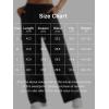 imageYEOREO Sweatpants Womens Cargo Pants Fleece Lined Wide Leg Joggers Baggy Drawstring Nairi Sweat Pants with PocketsBlack