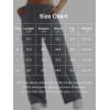 imageYEOREO Sweatpants Womens Cargo Pants Fleece Lined Wide Leg Joggers Baggy Drawstring Nairi Sweat Pants with PocketsDark Gray
