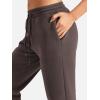 imageYEOREO Womens Fleece Jogger Cargo Sweatpants Marceline Oversize Drawstring Baggy Cinch Bottom with PocketsCoffee