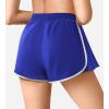 imageYEOREO Flowy Gym Workout Shorts with Pockets for Women 2 in 1 Athletic Running Yoga Mini Skorts Skylari Summer Tennis ShortsBlue