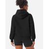 imageYEOREO Oversized Hoodies for Women Pullover Fleece Sweatshirts with Pocket Saavedra Fall Winter Casual Loose OutfitsBlack