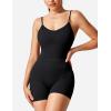 imageYEOREO Scrunch Butt Form Jeni Fitting Romper Shorts Bodysuits For Women Body Shaper Workout Sexy Backless JumpsuitsBlack