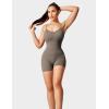 imageYEOREO Scrunch Butt Form Jeni Fitting Romper Shorts Bodysuits For Women Body Shaper Workout Sexy Backless JumpsuitsBrown
