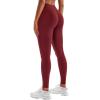 imageYEOREO Yoga Pants Workout Leggings for Women Hidden Scrunch Butt Lifting Leilanie High Waisted Tummy Control Gym LeggingsAnkela Red