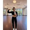 imageYEOREO Yoga Pants Workout Leggings for Women Hidden Scrunch Butt Lifting Leilanie High Waisted Tummy Control Gym LeggingsBlack