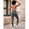 imageYEOREO Yoga Pants Workout Leggings for Women Hidden Scrunch Butt Lifting Leilanie High Waisted Tummy Control Gym LeggingsCarbon Gray