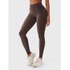 imageYEOREO Yoga Pants Workout Leggings for Women Hidden Scrunch Butt Lifting Leilanie High Waisted Tummy Control Gym LeggingsChocolate