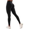 imageYEOREO Yoga Pants Workout Leggings for Women Hidden Scrunch Butt Lifting Leilanie High Waisted Tummy Control Gym LeggingsBlack