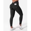 imageYEOREO Leggings with Pockets for Women V Back Scrunch Workout Leggings Tummy Control Butt Lifting Gym Yoga Leggings