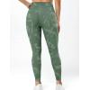 imageYEOREO Women Seamless Camo Animal Leggings High Waisted Gym Yoga Pants Green S