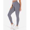 imageYEOREO Workout Leggings for Women Hidden Scrunch Tummy Control Leggings Agathia High Waisted Gym Yoga PantsBlue Gray