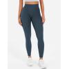 imageYEOREO Workout Leggings for Women Hidden Scrunch Tummy Control Leggings Agathia High Waisted Gym Yoga PantsBlue Green