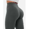 imageYEOREO Workout Leggings for Women Hidden Scrunch Tummy Control Leggings Agathia High Waisted Gym Yoga PantsCoal