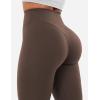 imageYEOREO Workout Leggings for Women Hidden Scrunch Tummy Control Leggings Agathia High Waisted Gym Yoga PantsCoffee