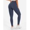 imageYEOREO Workout Leggings for Women Hidden Scrunch Tummy Control Leggings Agathia High Waisted Gym Yoga PantsDark Blue