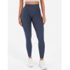 imageYEOREO Workout Leggings for Women Hidden Scrunch Tummy Control Leggings Agathia High Waisted Gym Yoga PantsDark Blue