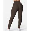 imageYEOREO Grace Workout Leggings for Women Butt Lifting Tummy Control High Waist Gym Yoga Compression PantsCoffee