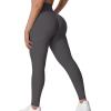 imageYEOREO Grace Workout Leggings for Women Butt Lifting Tummy Control High Waist Gym Yoga Compression PantsDark Grey