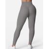 imageYEOREO Grace Workout Leggings for Women Butt Lifting Tummy Control High Waist Gym Yoga Compression PantsGrey