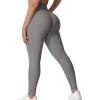 imageYEOREO Grace Workout Leggings for Women Butt Lifting Tummy Control High Waist Gym Yoga Compression PantsGrey