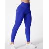 imageYEOREO Women Seamless Workout Leggings Gym High Waist Yoga PantsAure Blue