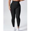 imageYEOREO Women Seamless Workout Leggings Gym High Waist Yoga PantsBlack