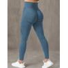 imageYEOREO Women Seamless Workout Leggings Gym High Waist Yoga PantsBlue
