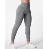 imageYEOREO Women Seamless Workout Leggings Gym High Waist Yoga PantsGrey02