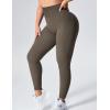 imageYEOREO Women Seamless Workout Leggings Gym High Waist Yoga PantsOlive