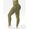 imageYEOREO Women Seamless Workout Leggings Gym High Waist Yoga PantsOlive Green