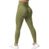 imageYEOREO Women Seamless Workout Leggings Gym High Waist Yoga PantsOlive Green