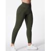 imageYEOREO Women Seamless Workout Leggings Gym High Waist Yoga PantsOlive02