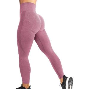 imageYEOREO Women Seamless Workout Leggings Gym High Waist Yoga PantsPink