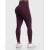 imageYEOREO Amplify Leggings for Women Seamless Scrunch Leggings Butt Lifting Gym High Waisted Athletic LeggingsBlack Cherry Marl