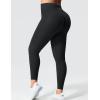 imageYEOREO Amplify Leggings for Women Seamless Scrunch Leggings Butt Lifting Gym High Waisted Athletic LeggingsBlackwith Logo