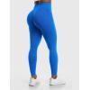 imageYEOREO Amplify Leggings for Women Seamless Scrunch Leggings Butt Lifting Gym High Waisted Athletic LeggingsBlue