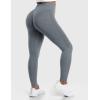 imageYEOREO Amplify Leggings for Women Seamless Scrunch Leggings Butt Lifting Gym High Waisted Athletic LeggingsCharcoal Marl