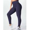 imageYEOREO Amplify Leggings for Women Seamless Scrunch Leggings Butt Lifting Gym High Waisted Athletic LeggingsDark Violet Grey Marl