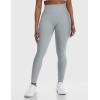 imageYEOREO Amplify Leggings for Women Seamless Scrunch Leggings Butt Lifting Gym High Waisted Athletic LeggingsLight Grey