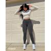 imageYEOREO Amplify Leggings for Women Seamless Scrunch Leggings Butt Lifting Gym High Waisted Athletic LeggingsPhantom Gray