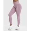 imageYEOREO Amplify Leggings for Women Seamless Scrunch Leggings Butt Lifting Gym High Waisted Athletic LeggingsPurple Dove Marl