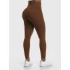 imageYEOREO Amplify Leggings for Women Seamless Scrunch Leggings Butt Lifting Gym High Waisted Athletic LeggingsRich Brown