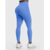 imageYEOREO Amplify Leggings for Women Seamless Scrunch Leggings Butt Lifting Gym High Waisted Athletic LeggingsSky Blue