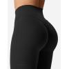 imageYEOREO Kalie Flare Scrunch Leggings for Women V Cross Waist Bell Bottom Yoga Pants Tummy Control Bootcut Workout LeggingsBlack