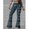imageYEOREO Kalie Flare Scrunch Leggings for Women V Cross Waist Bell Bottom Yoga Pants Tummy Control Bootcut Workout LeggingsBlue Green