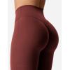 imageYEOREO Kalie Flare Scrunch Leggings for Women V Cross Waist Bell Bottom Yoga Pants Tummy Control Bootcut Workout LeggingsBurgundy