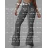 imageYEOREO Kalie Flare Scrunch Leggings for Women V Cross Waist Bell Bottom Yoga Pants Tummy Control Bootcut Workout LeggingsGrey