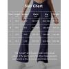 imageYEOREO Kalie Flare Scrunch Leggings for Women V Cross Waist Bell Bottom Yoga Pants Tummy Control Bootcut Workout LeggingsNavy