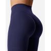 imageYEOREO Kalie Flare Scrunch Leggings for Women V Cross Waist Bell Bottom Yoga Pants Tummy Control Bootcut Workout LeggingsNavy